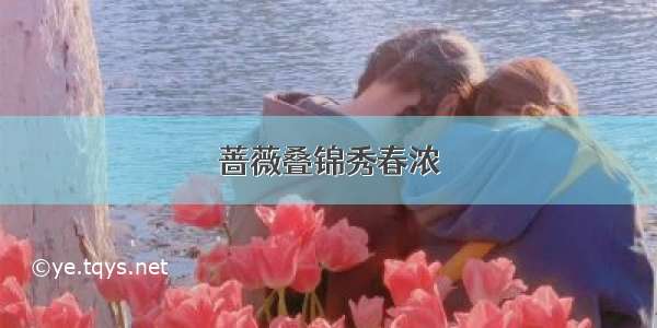 蔷薇叠锦秀春浓