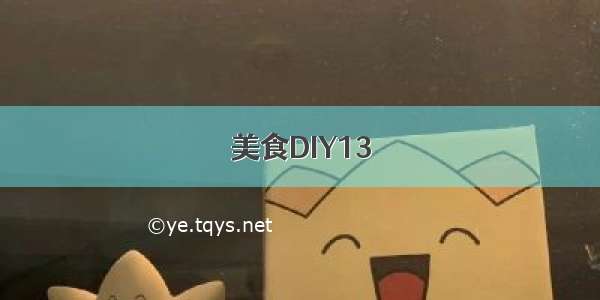 美食DIY13