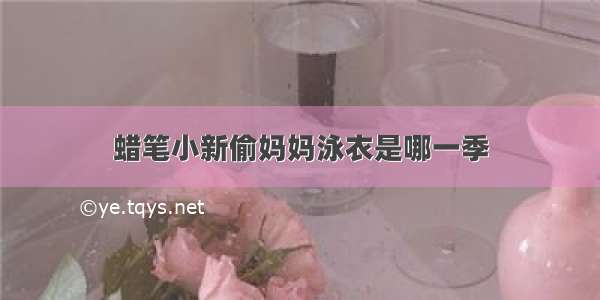 蜡笔小新偷妈妈泳衣是哪一季