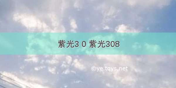 紫光3 0 紫光308