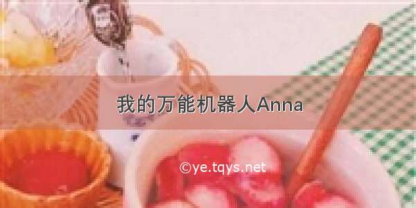 我的万能机器人Anna