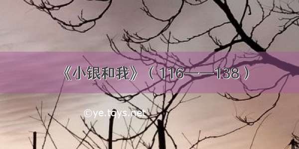 《小银和我》（116——138）