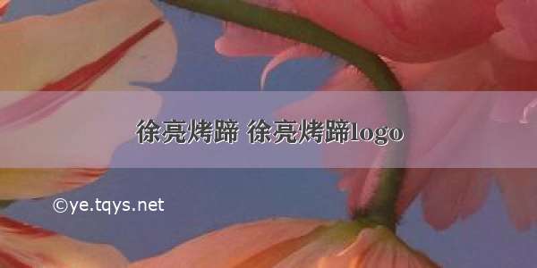 徐亮烤蹄 徐亮烤蹄logo