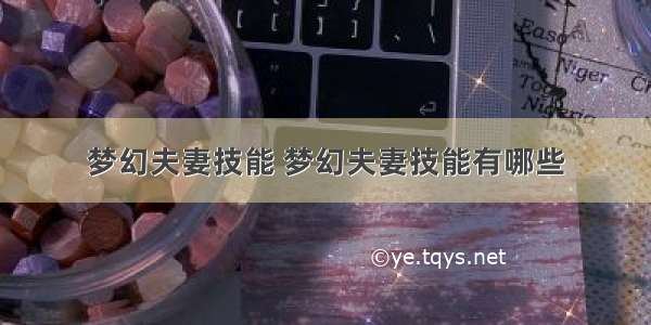 梦幻夫妻技能 梦幻夫妻技能有哪些