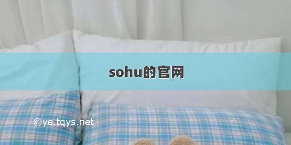 sohu的官网