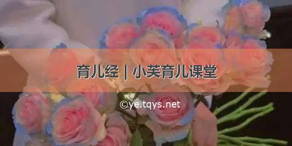 育儿经 | 小芙育儿课堂