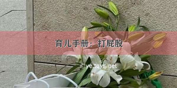 育儿手册：打屁股